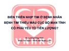 Biến thiên nhịp tim ở bệnh nhân bệnh tim thiếu máu cục bộ mạn tính có phải yếu tố tiên lượng?