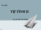 Bài giảng Ngữ văn 11: Tự tình II