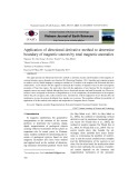 Application of directional derivative method to determine boundary of magnetic sources by total magnetic anomalies