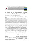 Soil structure and soil organic matter in water-stable aggregates under different application rates of biochar