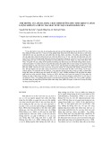 Ảnh hưởng của hàm lượng chất dinh dưỡng đến sinh khối và hàm lượng lipid của chủng tảo silic nước mặn chaetoceros ChTA