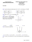 Đề KSCL THPT Quốc gia môn Toán lớp 12 năm 2018-2019 lần 1 - THPT Nguyễn Viết Xuân - Mã đề 104