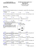 Đề KSCL môn Vật lí lớp 12 năm 2018-2019 lần 1 - THPT Nguyễn Viết Xuân - Mã đề 203