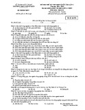 Đề thi thử THPT Quốc gia lần 1 môn Địa lí lớp 11 năm 2018-2019 - THPT Ngô Sĩ Liên - Mã đề 896