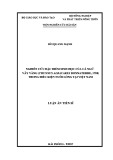 Luận án Tiến sĩ: Nghiên cứu đặc điểm sinh học của cá ngừ vây vàng (Thunnus albacares Bonnaterre, 1788) trong điều kiện nuôi lồng tại Việt Nam