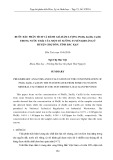 Bước đầu phân tích và đánh giá hàm lượng Pb(ii), Zn(ii), Cu(ii) trong nước thải của một số xưởng tuyển khoáng ở huyện chợ Đồn, tỉnh Bắc Kạn