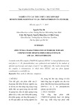 Nghiên cứu cấu trúc phức chất hỗn hợp benzoyltrifloaxetonat và 1,10 – phenanthrolin của tecbi (iii)