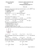 Đề thi KSCL THPT Quốc gia môn Toán năm 2017-2018 - Sở GD&ĐT Vĩnh Phúc - Mã đề 110
