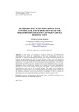 Deteriorating inventory model with controllable deterioration rate for time-dependent demand and time-varying holding cost