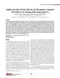 Nghiên cứu một số tính chất của vật liệu polyme compozit PA11/bột tre có sử dụng chất tương hợp PVA