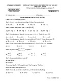Đề KSCL HK1 môn Toán lớp 10 năm 2018-2019 - Sở GD&ĐT Vĩnh Phúc - Mã đề 256