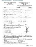 Đề thi thử và hướng dẫn giải THPT Quốc gia môn Toán 2019 - Trường THPT chuyên Bắc Ninh