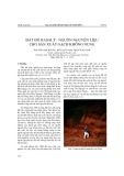 Đất đỏ basalt - nguồn nguyên liệu cho sản xuất gạch không nung