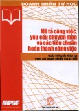 Các tiêu chuẩn hoàn thành công việc trong mô tả công việc và yêu cầu chuyên môn