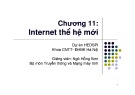 Bài giảng Mạng máy tính - Chương 11: Internet thế hệ mới