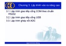 Bài giảng Lập trình hệ nhúng: Chương 3 - Phạm Văn Thuận