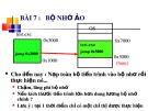 Bài giảng Hệ điều hành nâng cao: Bài 7 - Trần Hạnh Nhi