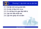 Bài giảng Lập trình hệ nhúng: Chương 2 - Phạm Văn Thuận