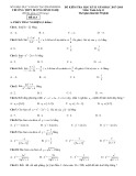 Đề thi học kì 2 môn Toán 11 năm 2017-2018 có đáp án - Trường THPT Dương Đình Nghệ - Mã đề 113