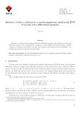 Existence of three solutions to a non-homogeneous multi-point BVP of second order differential equations