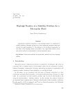 Rayleigh number in a stability problem for a micropolar fluid