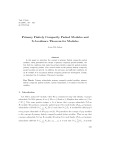 Primary finitely compactly packed modules and S-avoidance theorem for modules