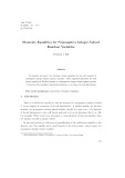 Moments equalities for nonnegative integer-valued random variables