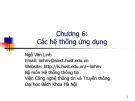 Bài giảng Tin học căn bản (Phần 1): Chương 6 - Ngô Văn Linh