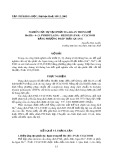 Nghiên cứu sự tạo phức đa-ligan trong hệ HO(III) - 4- (2- PYRIDYLAZO) - REZOXIN (PAR) - CCL3COOH bằng phương pháp trắc quang