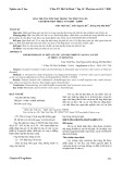 Hóa trị ung thư đại tràng tái phát di căn tại Bệnh viện Triều An 5/2005-5/2008