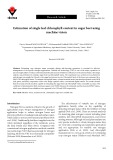 Estimation of single leaf chlorophyll content in sugar beet using machine vision