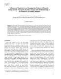 Influence of rootstocks on changing the pattern of phenolic compounds in Thompson seedless grapes and its relationship to the incidence of powdery mildew