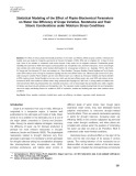 Statistical modeling of the effect of physio biochemical parameters on water use efficiency of grape varieties, rootstocks and their Stionic combinations under moisture stress conditions