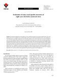 Evaluation of some wood quality measures of eight-year-old Melia azedarach trees