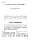 Field resistance of wheat (Triticum aestivum L.) genotypes from different countries to leaf rust (Puccinia triticina)