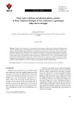 Plant water relations and photosynthetic activity in three Tunisian chickpea (Cicer arietinum L.) genotypes subjected to drought