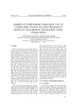 Nghiên cứu biến động tính chất vật lý và hóa học cơ bản của đất đỏ basalt dưới các loại hình sử dụng khác nhau ở Đắk Nông