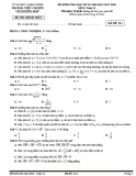 Đề thi học kì 2 môn Toán 11 năm 2017-2018 có đáp án - Trường THPT chuyên Võ Nguyên Giáp - Mã đề 114