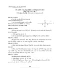 Đề thi học kì 2 môn Vật lí 9 năm 2017-2018 có đáp án - Phòng GD&ĐT Thành phố