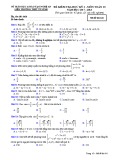 Đề thi học kì 2 môn Toán 10 năm 2017-2018 có đáp án - Sở GD&ĐT Nghệ An - Mã đề 641