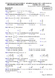 Đề thi học kì 2 môn Toán 10 năm 2017-2018 có đáp án - Sở GD&ĐT Nghệ An - Mã đề 245
