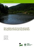 Báo cáo chuyên đề: Kinh nghiệm quốc tế và các đề xuất sửa đổi khung pháp lý về định giá rừng tại Việt Nam