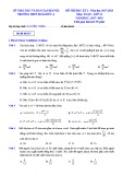 Đề thi học kì 1 môn Toán 11 năm 2017-2018 có đáp án - Trường THPT Hoài Đức A - Mã đề 357