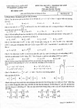 Đề thi học kì 1 môn Toán 12 năm 2017- 2018 có đáp án - Sở GD&ĐT Thừa Thiên Huế - Mã đề 132
