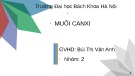 Bài thuyết trình: Muối canxi