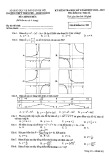 Đề thi học kì 1 môn Toán 12 năm 2018-2019 - Trường THPT Trần Phú – Hoàn Kiếm - Mã đề 902
