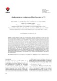 Alkaline protease production of Bacillus cohnii APT5