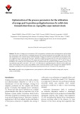 Optimization of the process parameters for the utilization of orange peel to produce polygalacturonase by solid-state fermentation from an Aspergillus sojae mutant strain