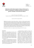 Induction of salt-tolerant potato (Solanum tuberosum L.) mutants with gamma irradiation and characterization of genetic variations via RAPD-PCR analysis