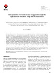 Management of root-knot disease in eggplant through the application of biocontrol fungi and dry neem leaves